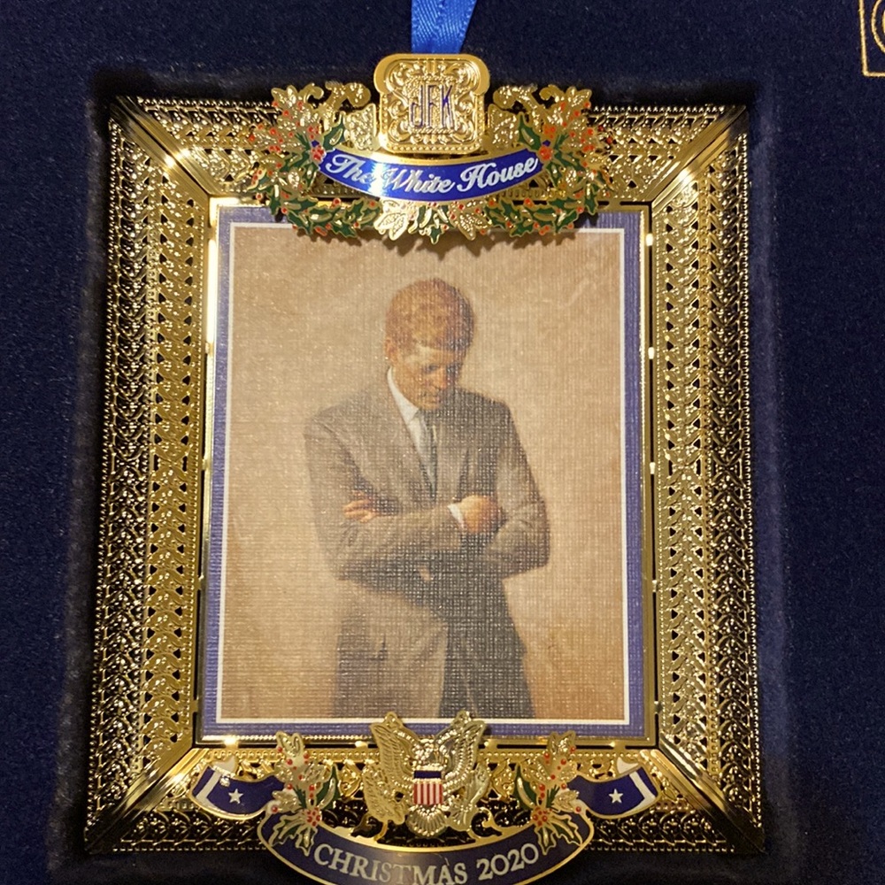 2020 White House Kennedy Christmas Ornament